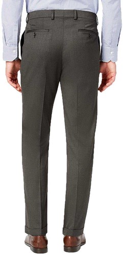 Ralph Lauren Men’s Classic-Fit UltraFlex Stretch Micro-Twill Pleated Dress Pa... - 第 3/6 張圖片