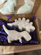 Kids Dino “ Roars” Goat Milk Soap Set Of 2 ( Assorted )