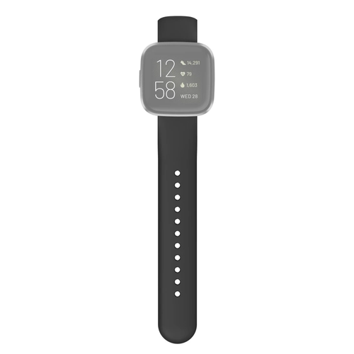 Hama Ersatz-Band en Silicone Bracelet pour Fitbit Versa 1 2 Lite Fitness Sport - Photo 4/12