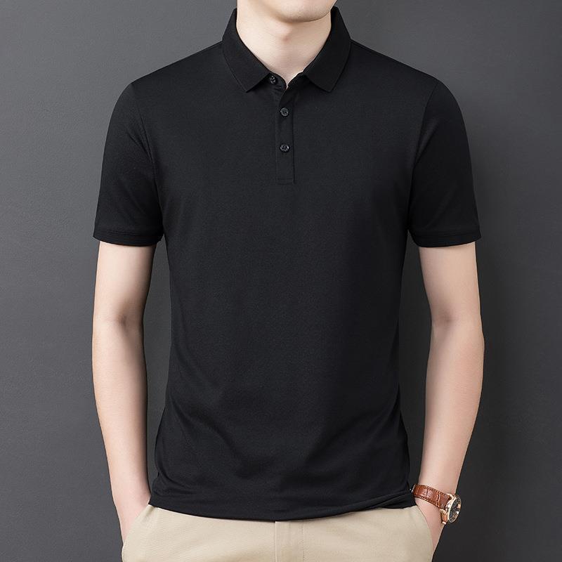 ZONBAILON Men's Sports Soft Thin Short Sleeve Polo Shirt Summer