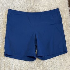 L.L.Bean Swim Trunks Mens Size Large Blue Board Shorts Lined Shorts Pockets
