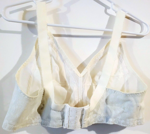 42C Sears Timeless Comfort Full Coverage Unlined Wireless Bra 58725 - Picture 3 of 4