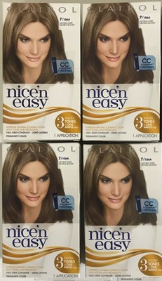 4 Clairol Nice N Easy Natural Dark Neutral Blonde 7 106a
