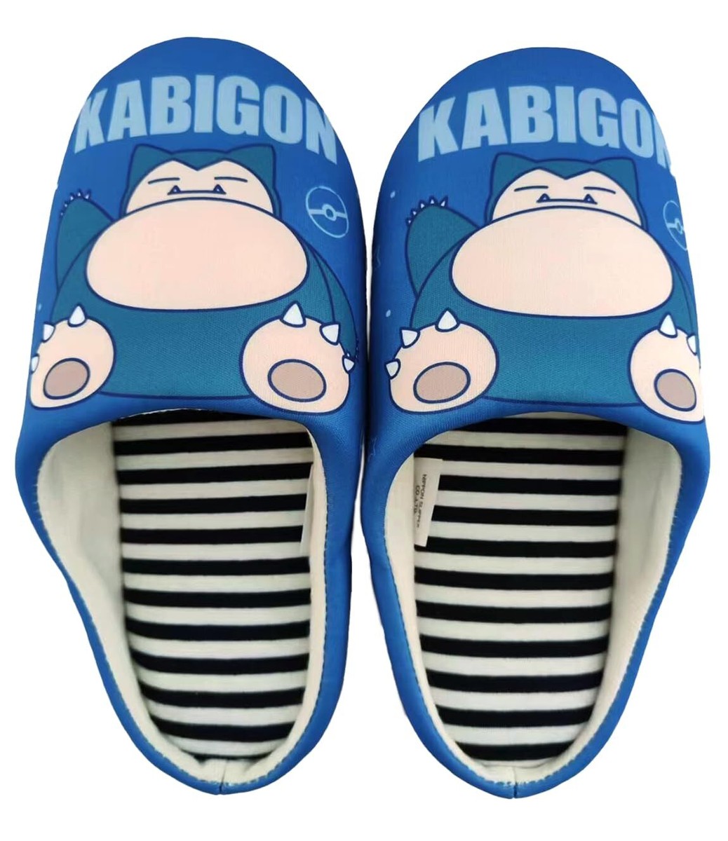 Nippon Slipper Pokemon Snorlax Women's Room Shoes 24.0 cm 211528
