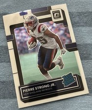 2022 Donruss Optic #241 Pierre Strong Jr. RC New England Patriots
