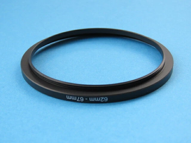 62mm to 67mm Step Up Step-Up Ring Camera Filter Adapter Ring 62-67mm - Image 2 of 2