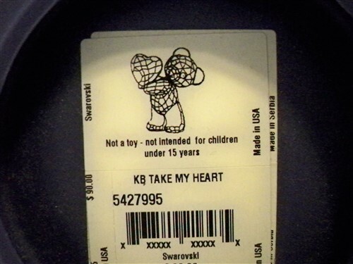 SWAROVSKI KRIS BEAR TAKE MY HEART 5427995 | eBay