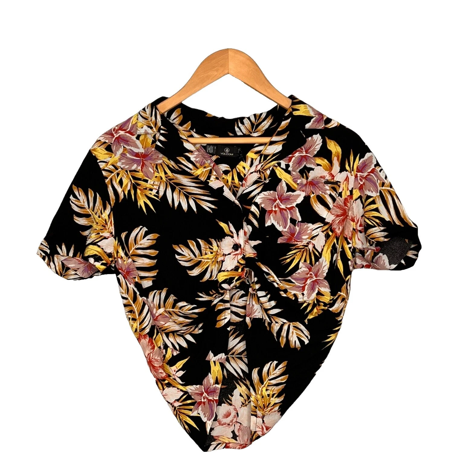 Женские топы Volcom с цветочным рисунком