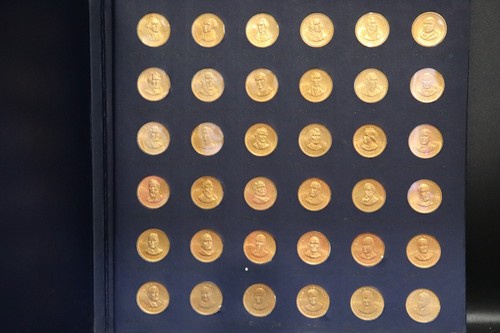 Juego de 36 monedas Salón de la Fama Presidencial Franklin Mint con libro - Imagen 4 de 22