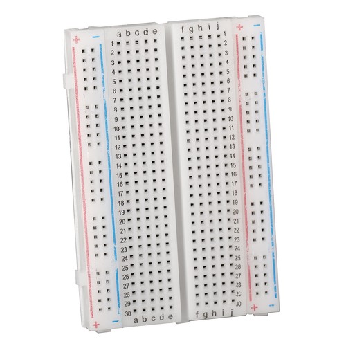 400 Tie Point Prototype Breadboard 83x55mm Solderless Reusable Circuit Testing - Picture 4 of 7