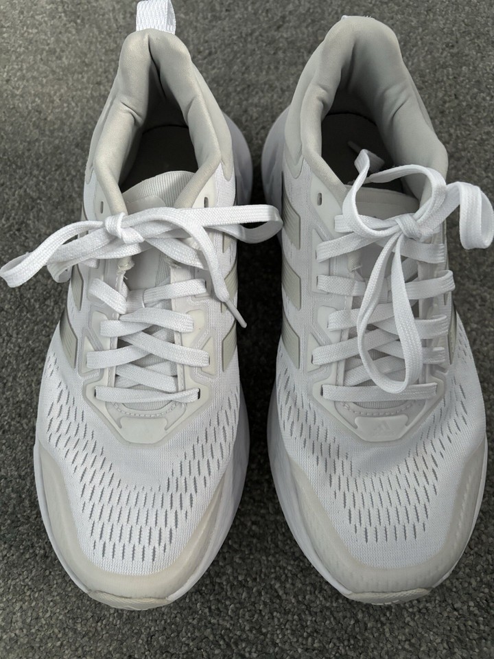 Adidas Bounce Trainers, White, UK6, Unisex, Lovely Cond eBay