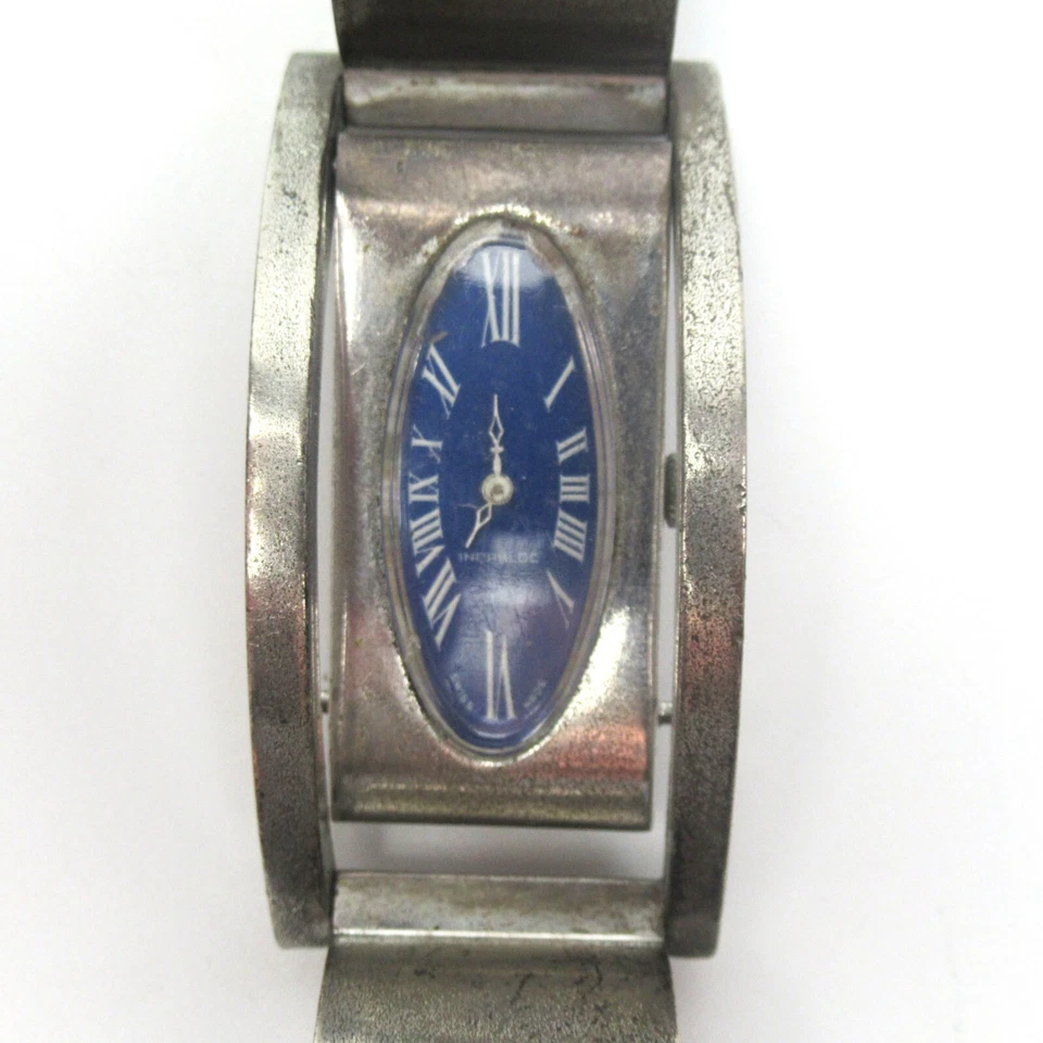 Designer Damen-Armbanduhr aus 835er Silber Mechanisch Silver Womens Wrist Watch - Bild 4 von 4