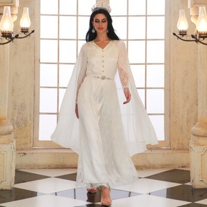 robe arabe blanche