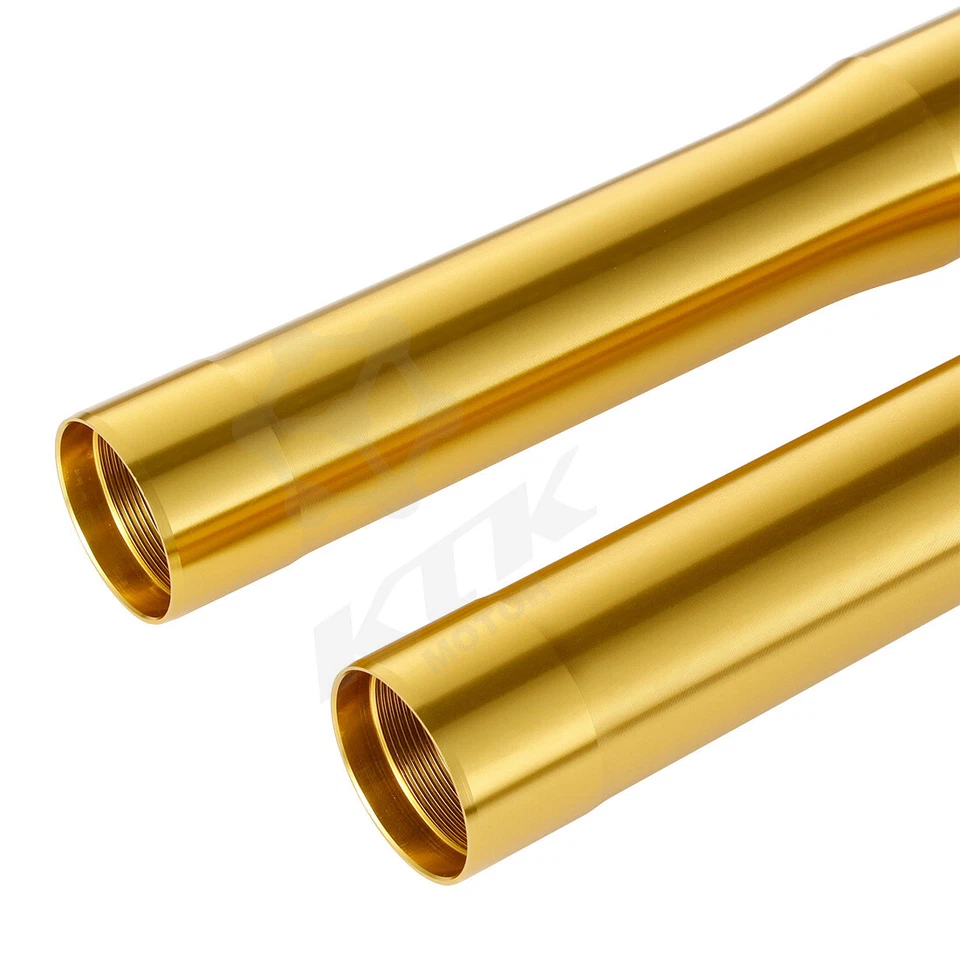 Tubos de horquilla exteriores de suspensión delantera dorados 455 mm para Honda CB600F Hornet 2007-2008 Foto 3 de 4