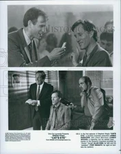 1985 Press Photo "Cat's Eye" James Rebhorn,James Woods,Alan King,Tony Munafo