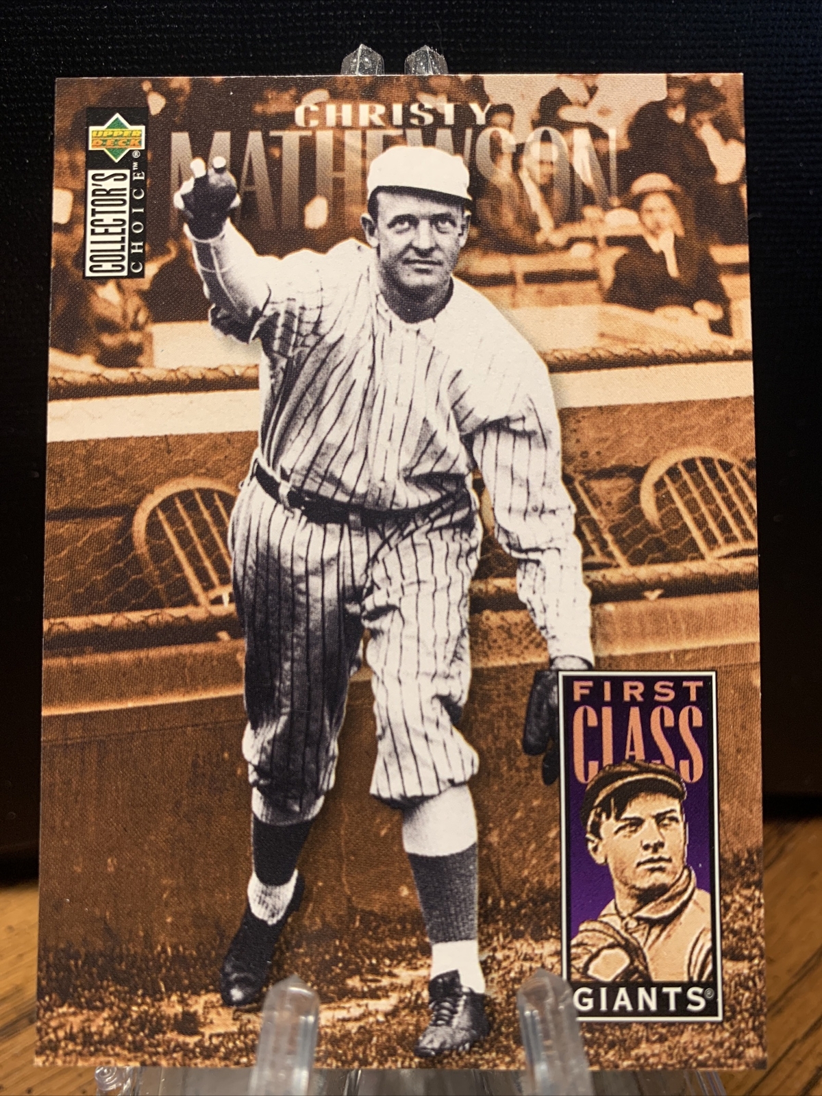 Christy Mathewson 1996 Upper Deck Collector's Choice First Class #503