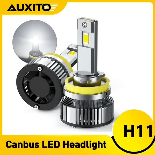 AUXITO H11 LED Headlight Bulbs Fog White Low Beam Conversion 40000LM Bright 2/4X - Picture 15 of 24