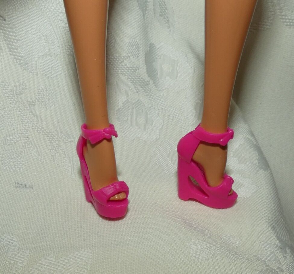 BARBIE SHOES SIGNATURE LOOKS # 19 PINK HIGH HEEL FITS MTM & MODEL MUSE FOR DOLL