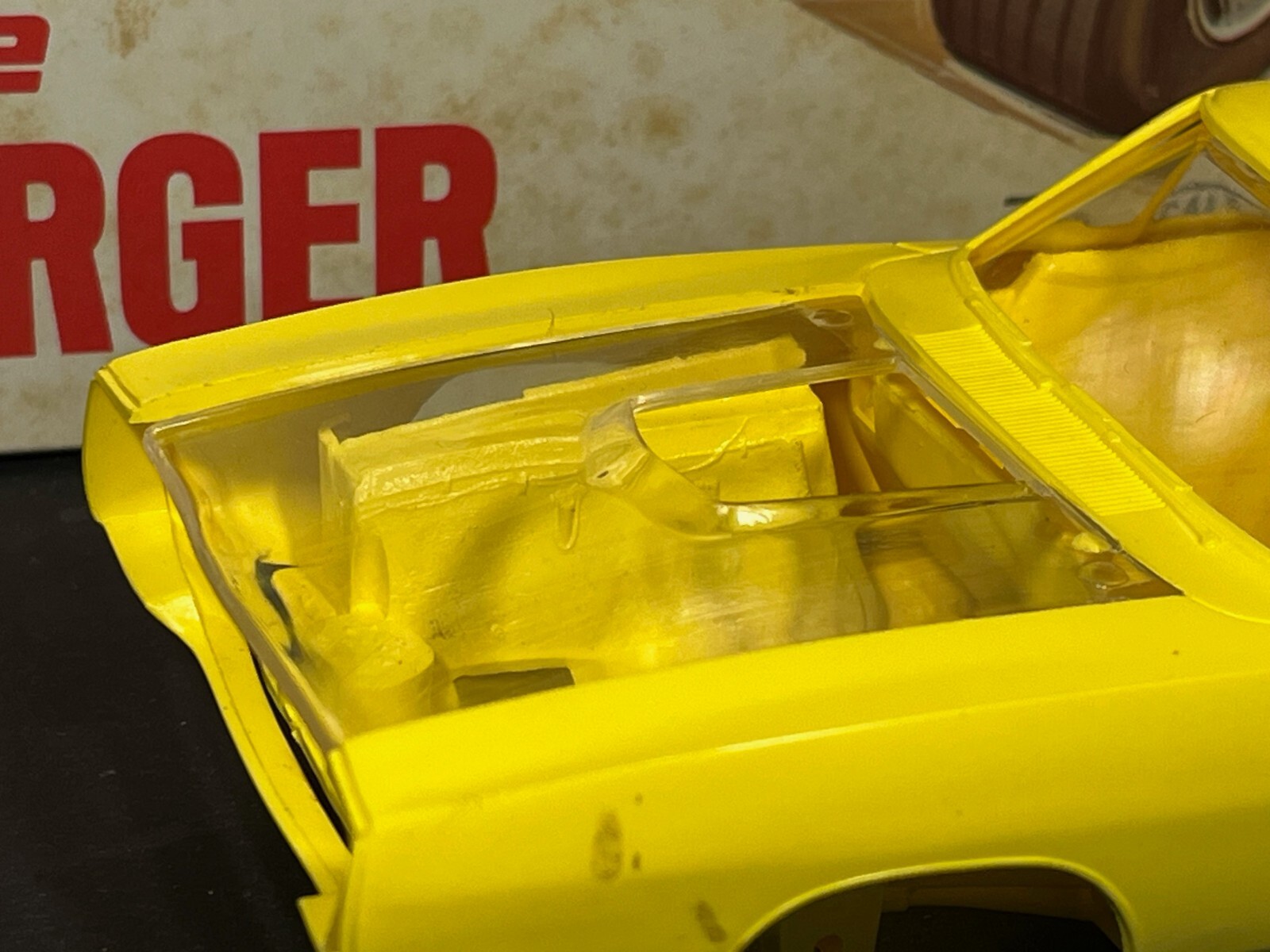 MPC 1970 Charger 770200 CLEAR HOOD (((ONLY))) Car Model Parts eBay