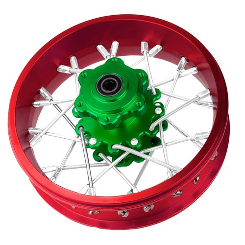 KEBEILEE CNC Aluminum Rear Wheel V2 For LOSI Promoto MX motorcycle 1:4 Red - Picture 18 of 20