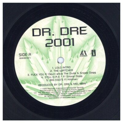 Dr. Dre - 2001 '99 2xLP US ORG!VG/VG | eBay