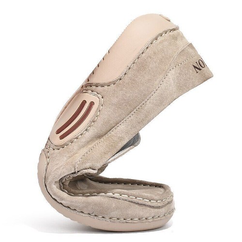 Freizeit Herren Halbschuhe Schuhe Slipper Mokassins Echtleder Fahrschuhe - Bild 11 von 16
