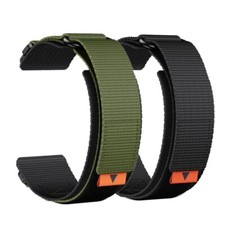 26mm For Garmin Fenix 8 51mm Soft Watch Band Quick Fit Rugged Nylon Sport Strap
