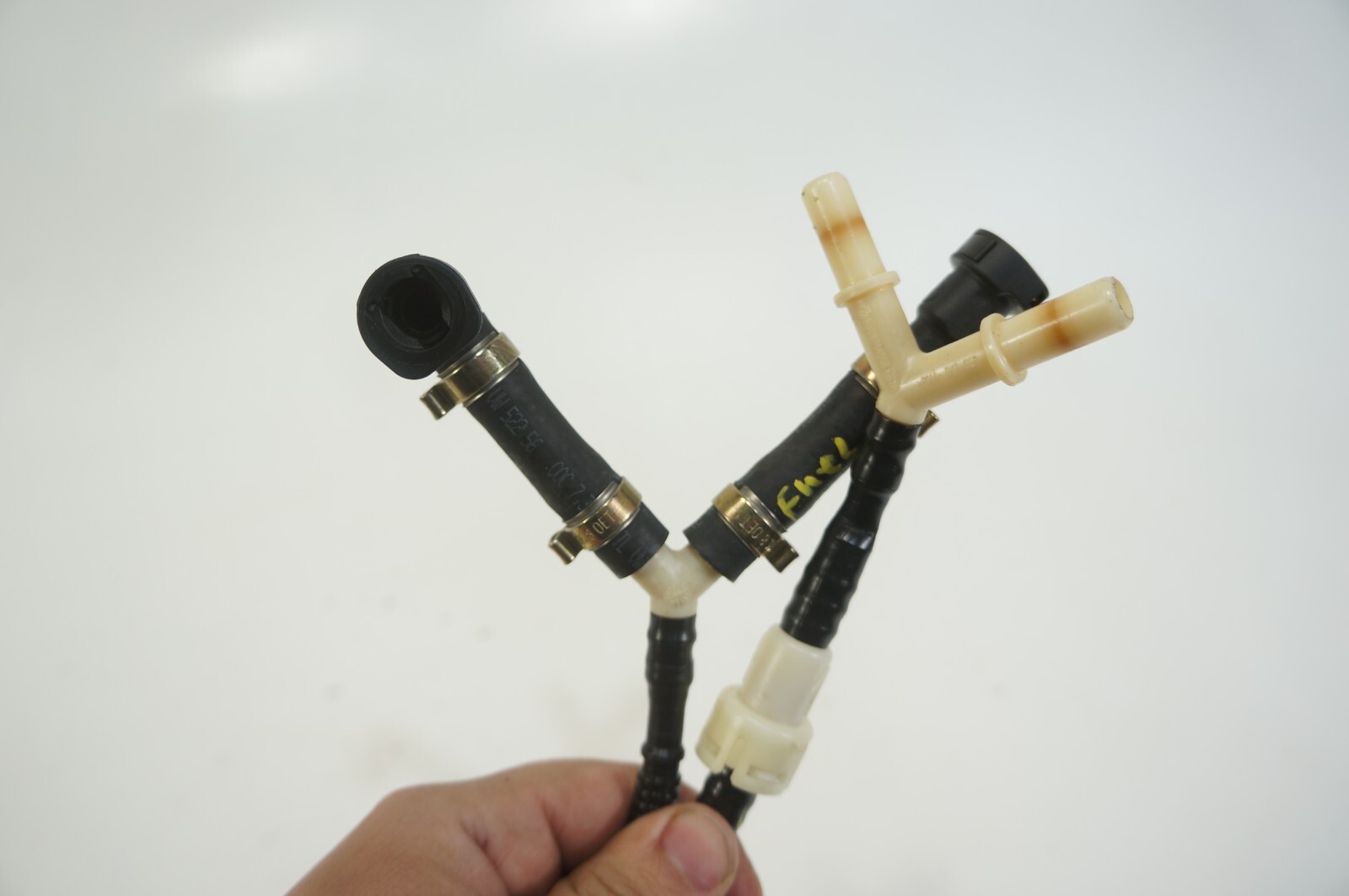 Oem 03-2010 Bentley Continental GT GTC Flying Spur Fuel Pump Hose Line Pipe 2pcs