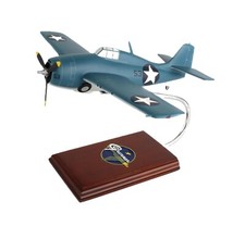 USMC Grumman F-4F Wildcat Joe Foss VMF-121 Desk Top WW2 Model 1/32 SC Airplane