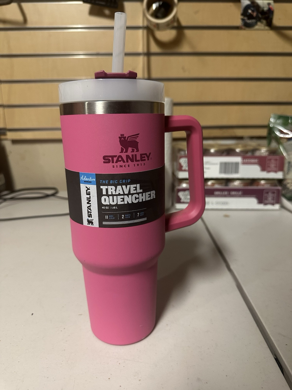 2023 Stanley Travel Quencher 40oz EXCLUSIVE COLOR - Azalea