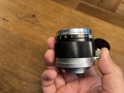 Rare : Mint* Yashica Super Yashinon 5cm 50mm F/1.8 L39 LTM