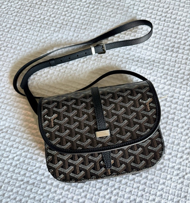 Goyard Belvedere PM Black/Adjustable Strap w/ Dust Bag with tag