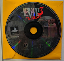 Resident Evil 3: Nemesis for PS1 (PlayStation 1, 1999) - Disc Only - Tested