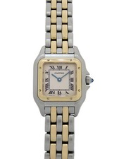 Cartier Panthere SM 2 Rough Classic & Figaro Watch W25029B6 H29xW21mm #T092