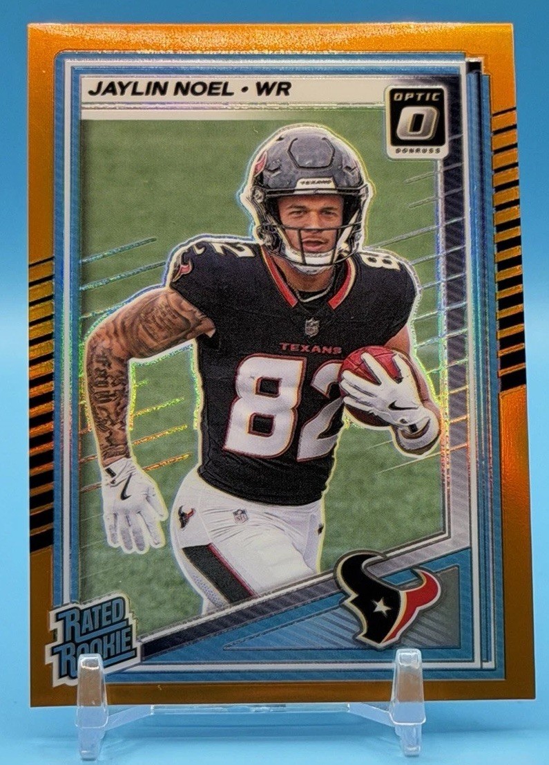 2025 Donruss Optic #241 Jaylin Noel Orange /299