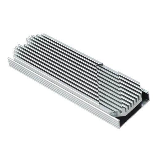 (Gray)M.2 2280 SSD Heatsink 45 Inclined Degrees Easy To Install Aluminum Alloy - Afbeelding 9 van 12