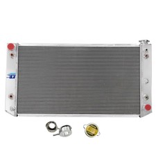 4 Row Aluminum Radiator 92-93 Chevy GMC C2500 C3500 K2500 K3500 6.5L Diesel AT