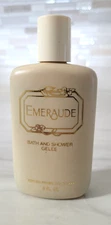 RARE VINTAGE Emeraude Bath & Shower Gelee By Coty 4 Fl Oz Original Formula 