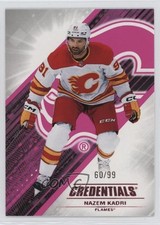 2024-25 Upper Deck Credentials Pink 60/99 Nazem Kadri #68 q2c