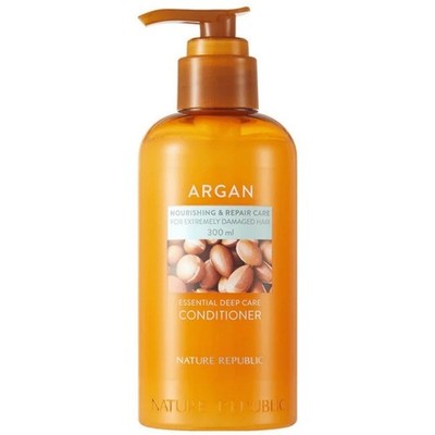 Nature Republic Argan Essential Regenerierende Spülung für trockenes Haar   300 