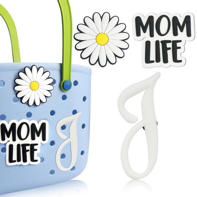 3 PCS Letter Charms Compatible with Bogg Bag, Insert Letter Decorative Acce - 06