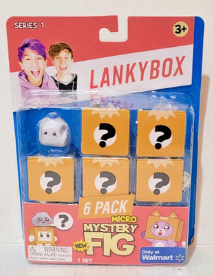 LankyBox Micro Mystery Fig 6-Pack Micro Milky Series 1 Walmart Exclusive