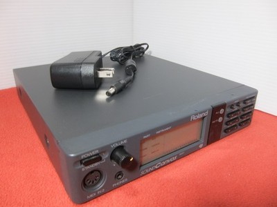 Roland SC-55 Sound Canvas New battery Ver 1.20 Tested MIJ w/ Power Supply