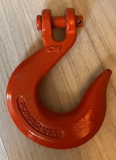 CM Grade 63 Alloy Clevis Slip Hook 7/16"  FORGED USA 6900 lbs,