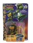 Teenage Mutant Ninja Turtles Mighty Mech Michaelangelo Coil Force Figure New VTG