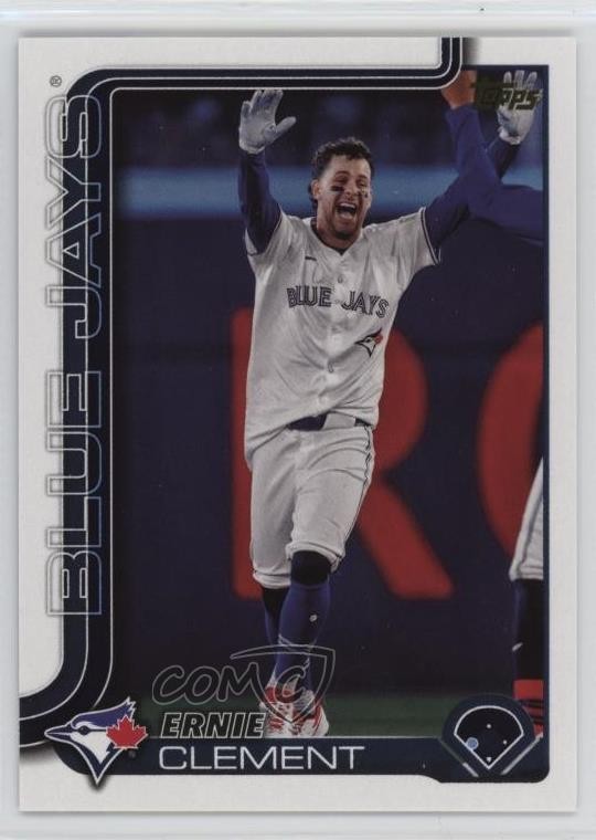 Ernie Clement 2025 Topps #319 Golden Mirror Image Variation /(SSP