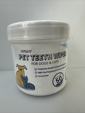 Eyes Wipes for Dogs 150Pcs - Tear Stain Remover, Eye Cleaner NEW