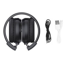 With soft earmuff and adjustable head strap FM Digital Radio Receiver Headphone