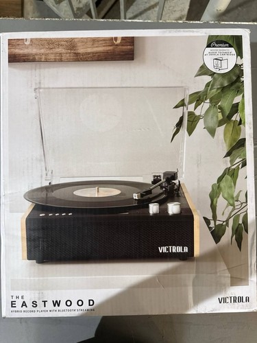 Victrola Eastwood Giradischi Bluetooth Giradischi 3 Velocità con Altoparlanti - Foto 4 di 12