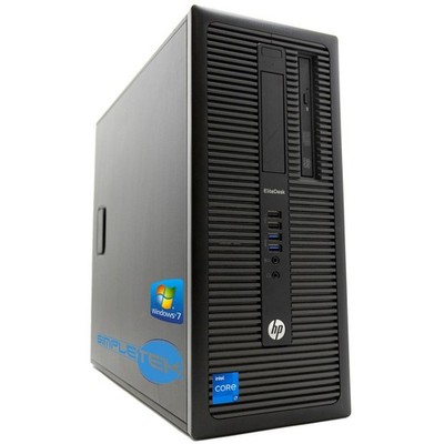 HP 800 G1 i7 4770 Desktop PC Tower 16GB 240GB GT710 2GB Win7